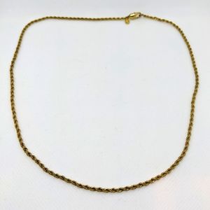 14K Gold Electroplated B.C. Lind Necklace